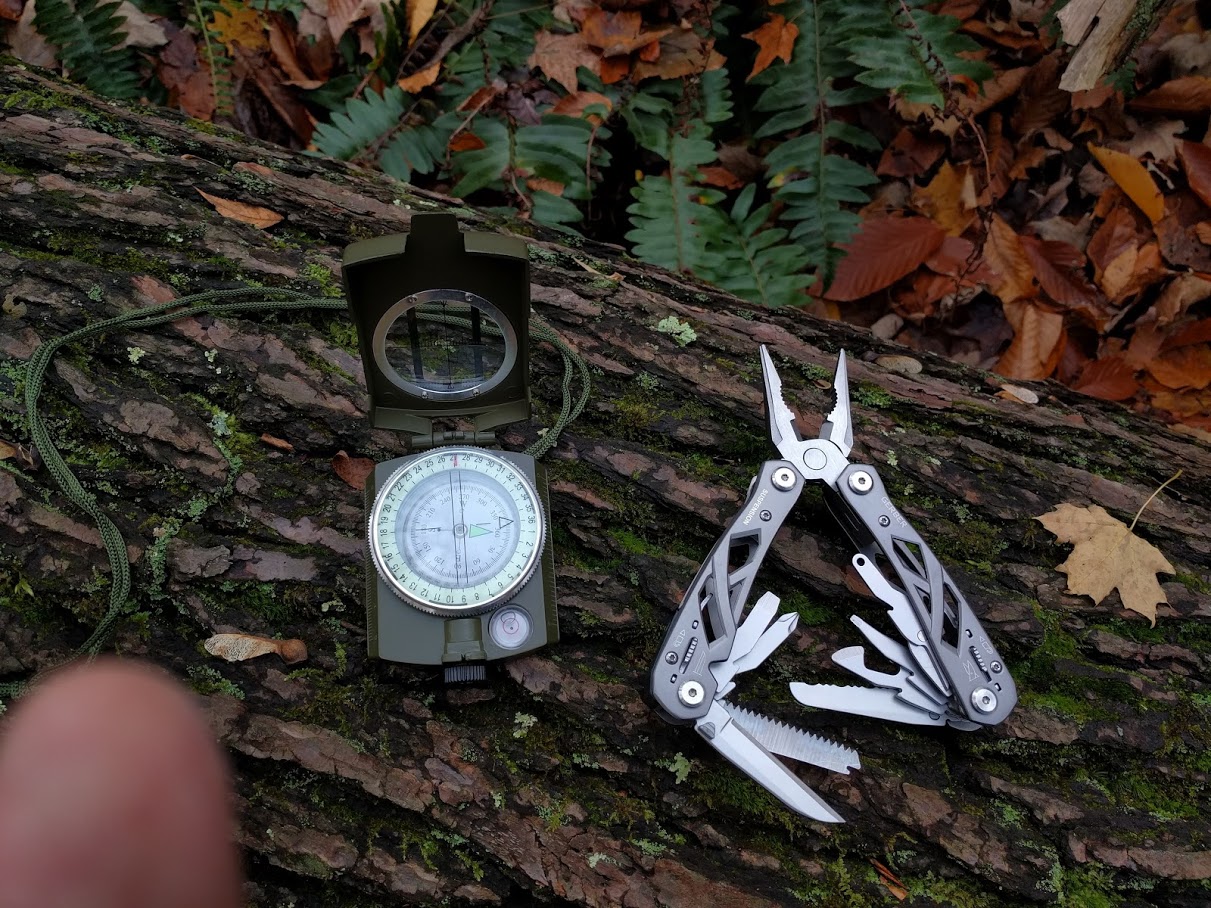 gear - compass and multi-tool