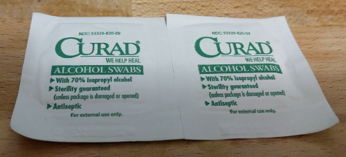 Alcohol swabs