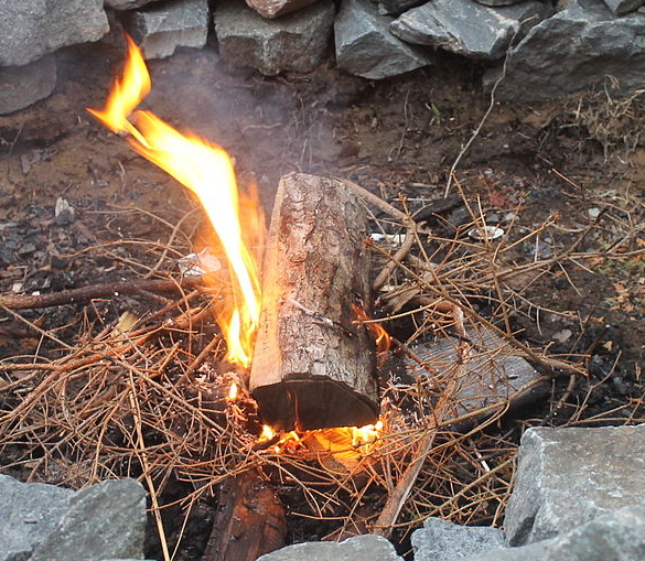 fire building