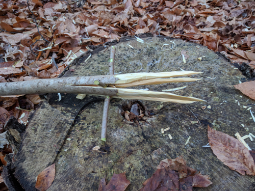 Making Survival Fish Spears 