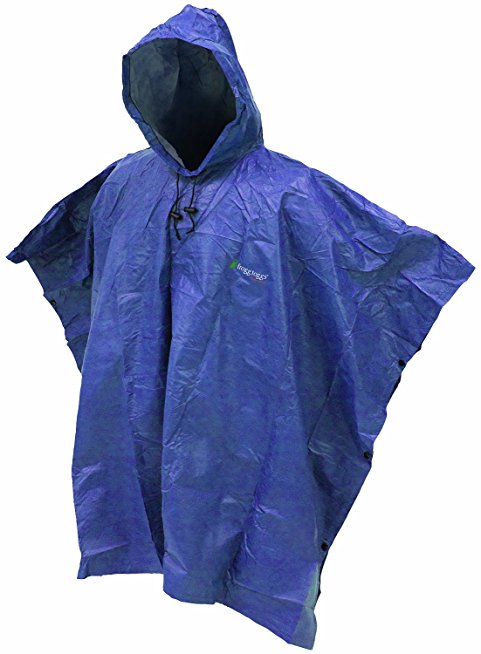 Blue Large Rain Poncho 2 