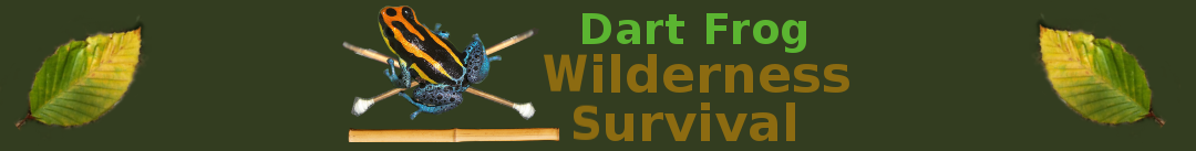 Dart Frog Wilderness Survival Logo